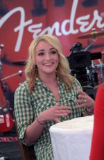 JAMIE LYNN SPEARS Performs at Country Thunder USA, Day 3 in Florence