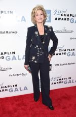 JANE FONDA at 2015 Chaplin Award Gala in New York