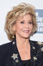 JANE FONDA at 2015 Chaplin Award Gala in New York