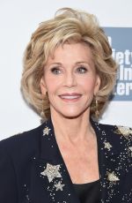 JANE FONDA at 2015 Chaplin Award Gala in New York