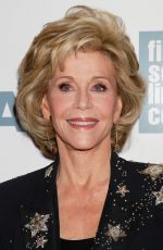 JANE FONDA at 2015 Chaplin Award Gala in New York