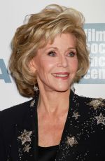 JANE FONDA at 2015 Chaplin Award Gala in New York