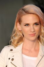 JANUARY JONES at Burberry London in Los Angeles Event in Los Angeles