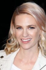 JANUARY JONES at Burberry London in Los Angeles Event in Los Angeles