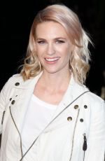JANUARY JONES at Burberry London in Los Angeles Event in Los Angeles