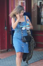 JENNA LOUISE COLEMAN Out and About in London