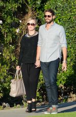JENNIE GARTH and Dave Adams Out and About in Studio City