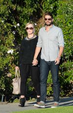 JENNIE GARTH and Dave Adams Out and About in Studio City