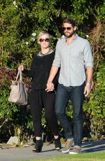 JENNIE GARTH and Dave Adams Out and About in Studio City