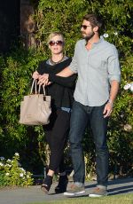 JENNIE GARTH and Dave Adams Out and About in Studio City