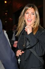 JENNIFER ANISTON Heading to a Dinner in New York 04/28/2015