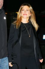 JENNIFER ANISTON Heading to a Dinner in New York 04/28/2015