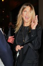 JENNIFER ANISTON Heading to a Dinner in New York 04/28/2015