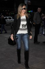 JENNIFER ANISTON Leaves Her Hotel in New York 04/29/2015