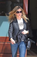 JENNIFER ANISTON Leaves Her Hotel in New York 04/29/2015