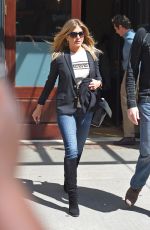 JENNIFER ANISTON Leaves Her Hotel in New York 04/29/2015