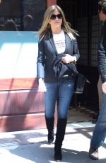 JENNIFER ANISTON Leaves Her Hotel in New York 04/29/2015