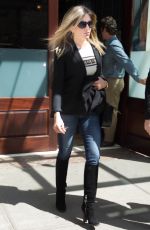 JENNIFER ANISTON Leaves Her Hotel in New York 04/29/2015