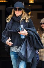 JENNIFER ANISTON Leaving Her Hotel in New York 04/27/2015