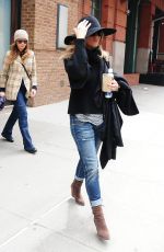 JENNIFER ANISTON Leaving Her Hotel in New York 04/27/2015