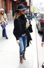 JENNIFER ANISTON Leaving Her Hotel in New York 04/27/2015
