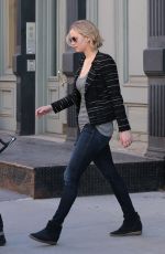 JENNIFER LAWRENCE Out and About in New York