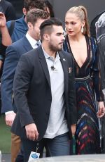 JENNIFER LOPEZ Arrives at American Idol Set in Hollywood 04/22/2015