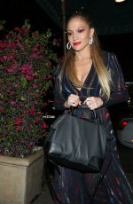 JENNIFER LOPEZ Arrives at Madeos Restaurant in West Hollywood 04/22/2015