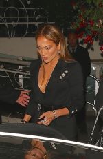 JENNIFER LOPEZ Leaves Madeo Restaurant in Los Angeles