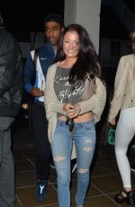 JESS IMPIAZZI Leaves Guildford in Surrey 04/24/2015