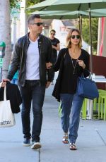 JESSICA ALBA and Cash Warren Out and About in Beverly Hills