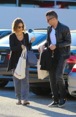 JESSICA ALBA and Cash Warren Out and About in Beverly Hills