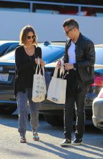 JESSICA ALBA and Cash Warren Out and About in Beverly Hills