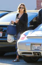 JESSICA ALBA and Cash Warren Out and About in Beverly Hills