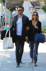 JESSICA ALBA and Cash Warren Out and About in Beverly Hills