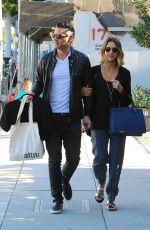 JESSICA ALBA and Cash Warren Out and About in Beverly Hills
