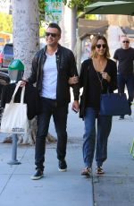 JESSICA ALBA and Cash Warren Out and About in Beverly Hills