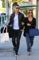 JESSICA ALBA and Cash Warren Out and About in Beverly Hills