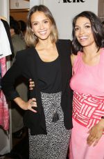 JESSICA ALBA and ROSARIO DAWSON at Studio One Eighty Nine Opening Ceremony in New York