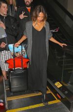 JESSICA ALBA Arrives Back at LAX From New York