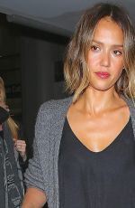 JESSICA ALBA Arrives Back at LAX From New York