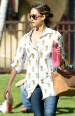 JESSICA ALBA at Coldwater Canyon Park in Beverly Hills 04/18/2015