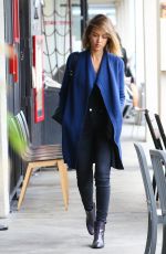 JESSICA ALBA Leaves Hair Salon in Beverly Hills 04/24/2015