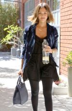 JESSICA ALBA Out and About in Santa monica 04/28/2015