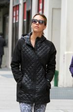 JESSICA ALBA Out and About in Soho in New York