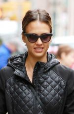 JESSICA ALBA Out and About in Soho in New York
