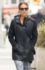 JESSICA ALBA Out and About in Soho in New York