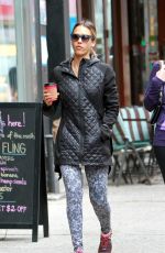 JESSICA ALBA Out and About in Soho in New York