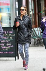 JESSICA ALBA Out and About in Soho in New York