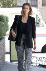 JESSICA ALBA Out for Lunch in Venice